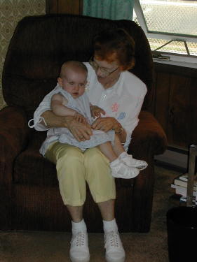 Bailey with<br>Great Grandmother