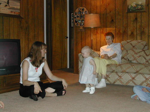 Bailey with<br>Mom & Great Grandmother